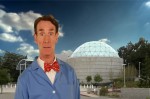 Bill Nye in front of Chabot